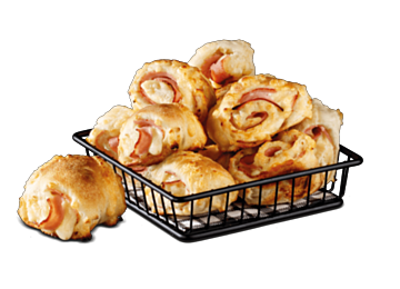 Pizzabrötchen mit Schinken & Käse