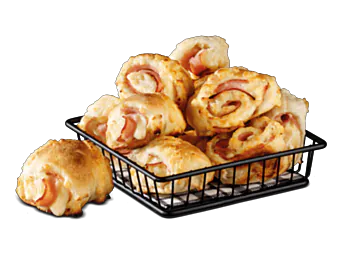 Pizzabrötchen mit Schinken & Käse