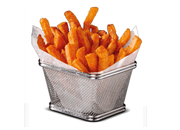 Süßkartoffel-Fries (vegan)