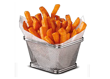 Süßkartoffel-Fries (vegan)