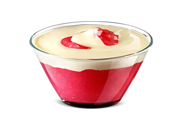 Rote Grütze mit Vanillesauce