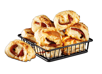 Pizzabrötchen Sucuk