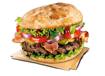 Burger BBQ Bacon (Glutenfrei)