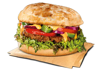 Green Chili Burger (veggie)