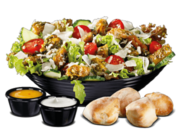 No Chicken Filet Salat Pesto (veggie)