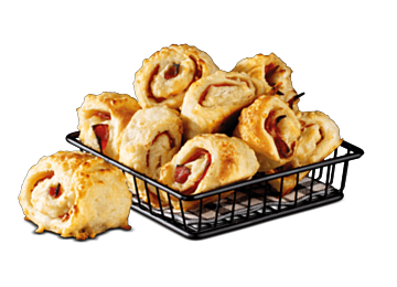 Pizzabrötchen mit Salami & Käse