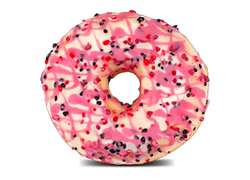 Berry-Cheesecake Donut