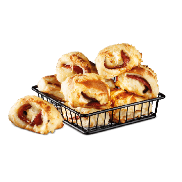 Pizzabrötchen Sucuk