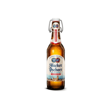 Hacker Pschorr Hell naturtrüb alkoholfrei