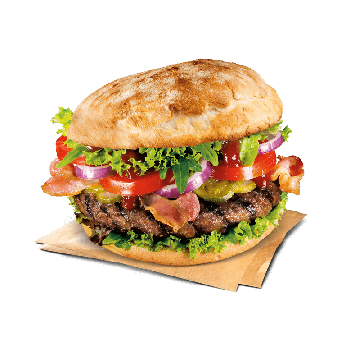 Burger BBQ Bacon