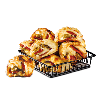 Pizzabrötchen Hot-Salami