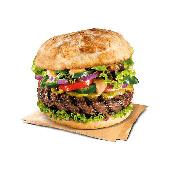 Burger Hot Chili