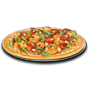 Pizza Surf & Turf
