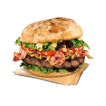 Burger Rösti Bacon