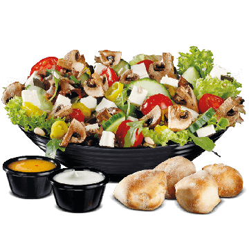 Vegetarischer Salat