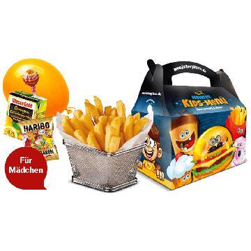 Crunchy Fries Kids-Menü Girls