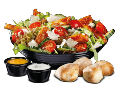 Chicken Filet Salat Teriyaki