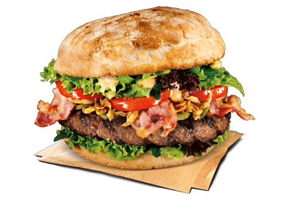 Burger R&ouml;sti Bacon